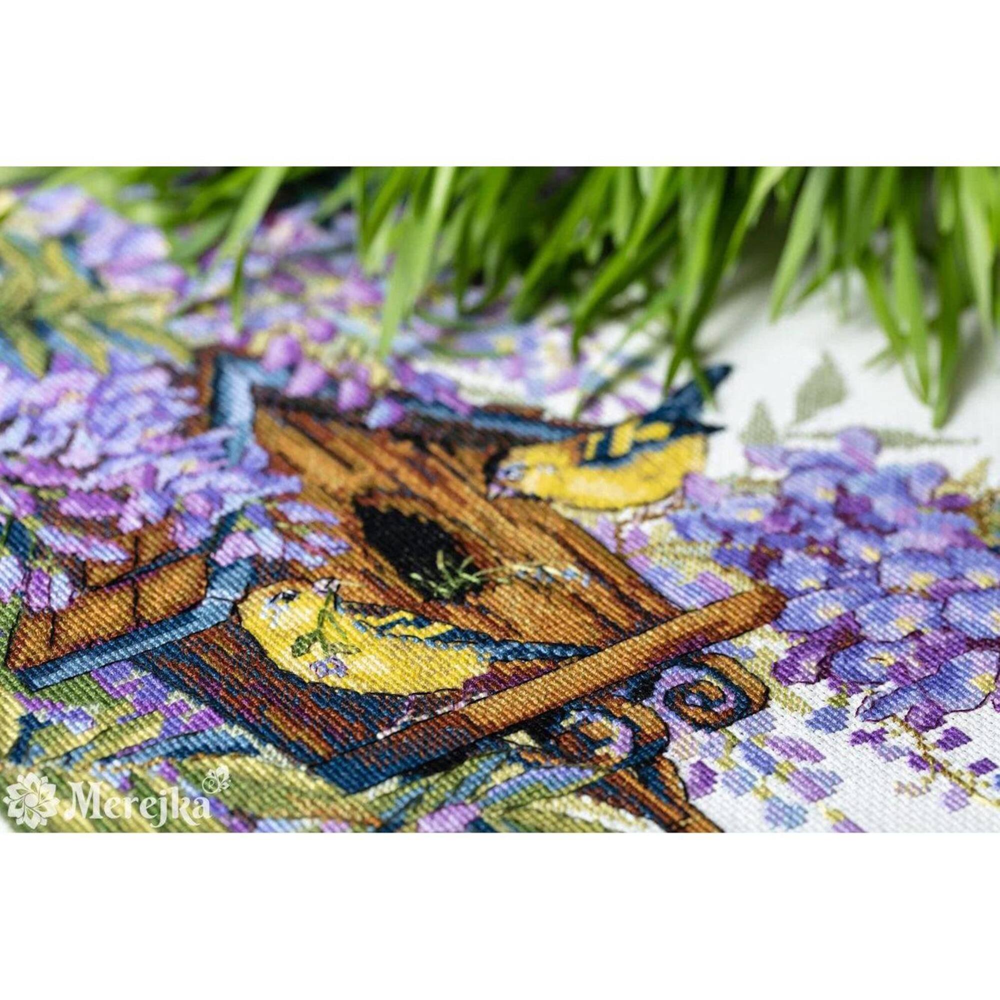 Merejka Wisteria Counted Cross Stitch Kit